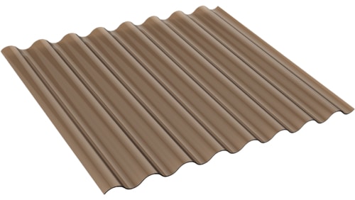 Valuview-ROMA (Bronze)-Clear Corrugated Roofing Sheet