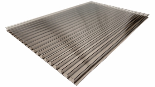 Twinwall polycarbonate sheet-Valuview Bronze