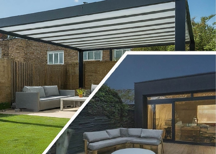 Have roof and without roof